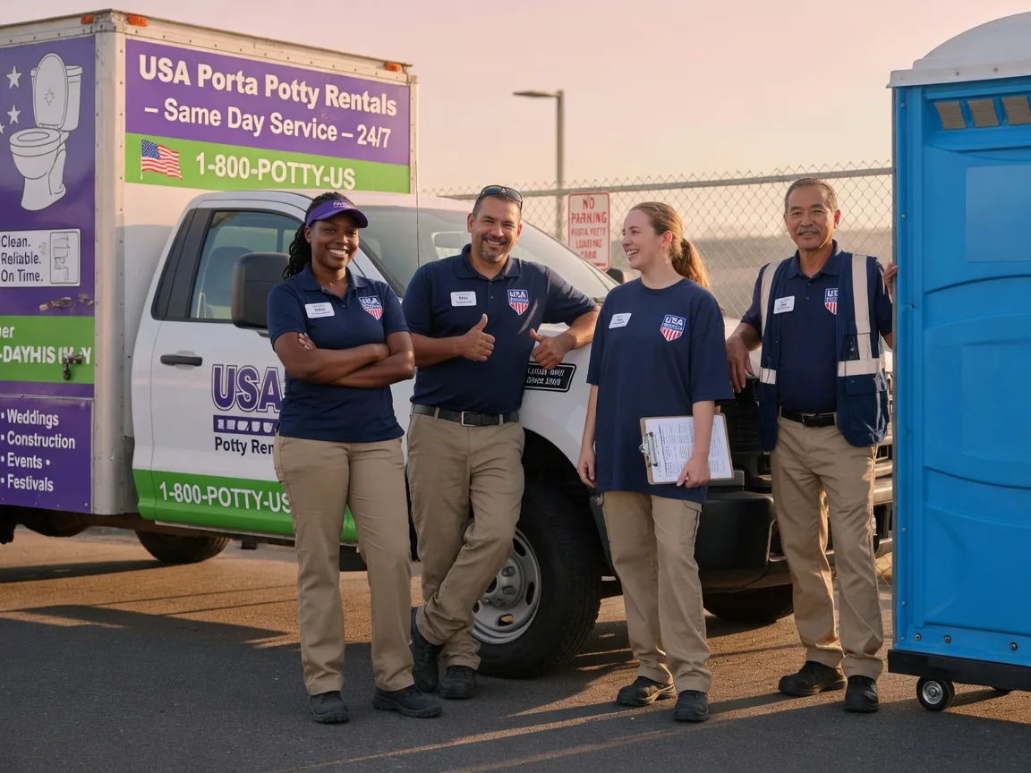 Porta Potty Rental company in Dailey, WV